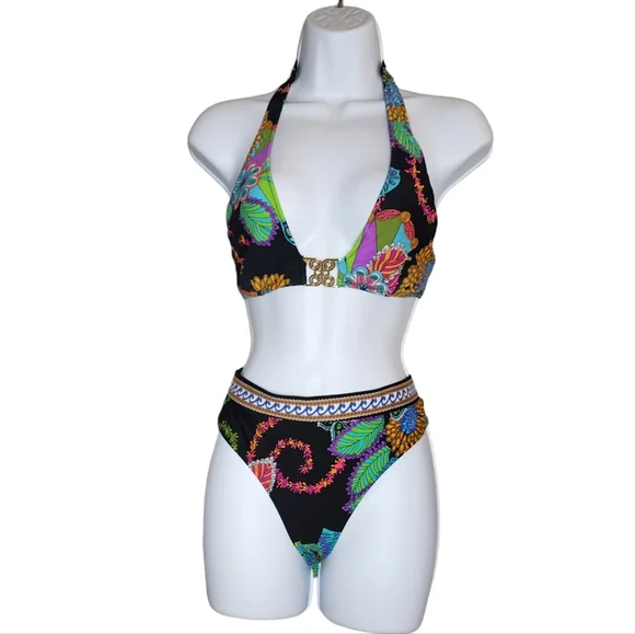 Trina Turk Multicolor Floral Bikini - Picture 8 of 14